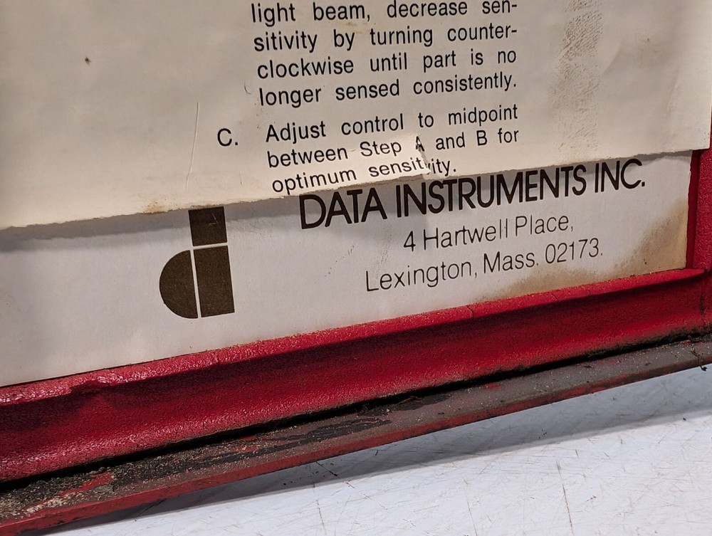 Data Instruments FOD4BC Detectalite light beam control box