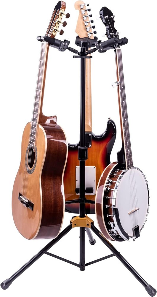 Hercules Multiple Guitar Stand with Foldable Backrest