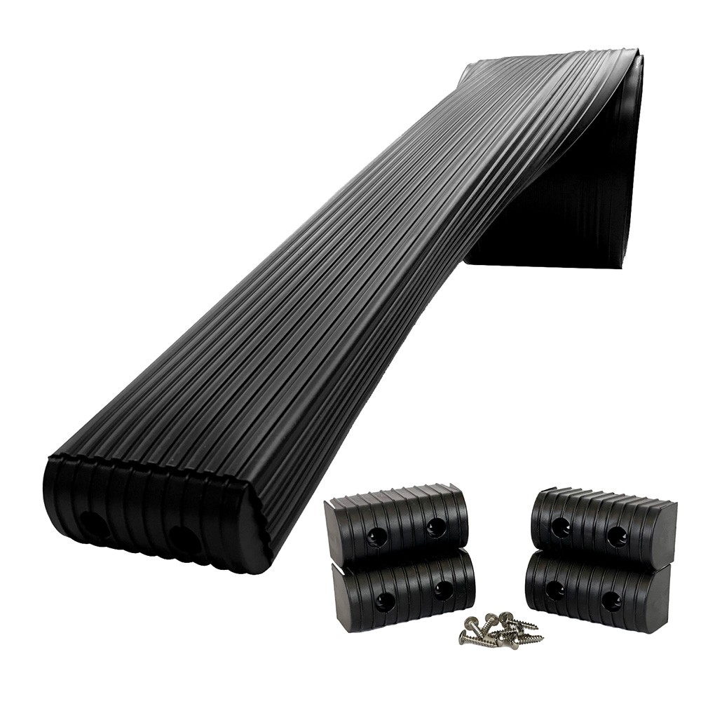 Caliber BunkWrap Kit - Black 16' x 2" x 4" Roll + 4 Caps + HRDW Roll + 4 Endcaps