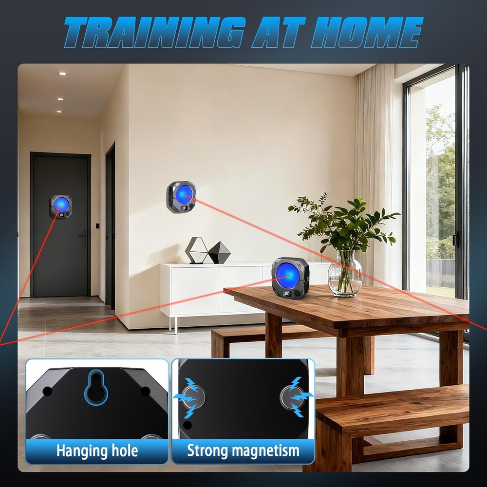 Dry-Fire-Training-System, Electronic Target Kit for Safety Aiming Practice, Dry