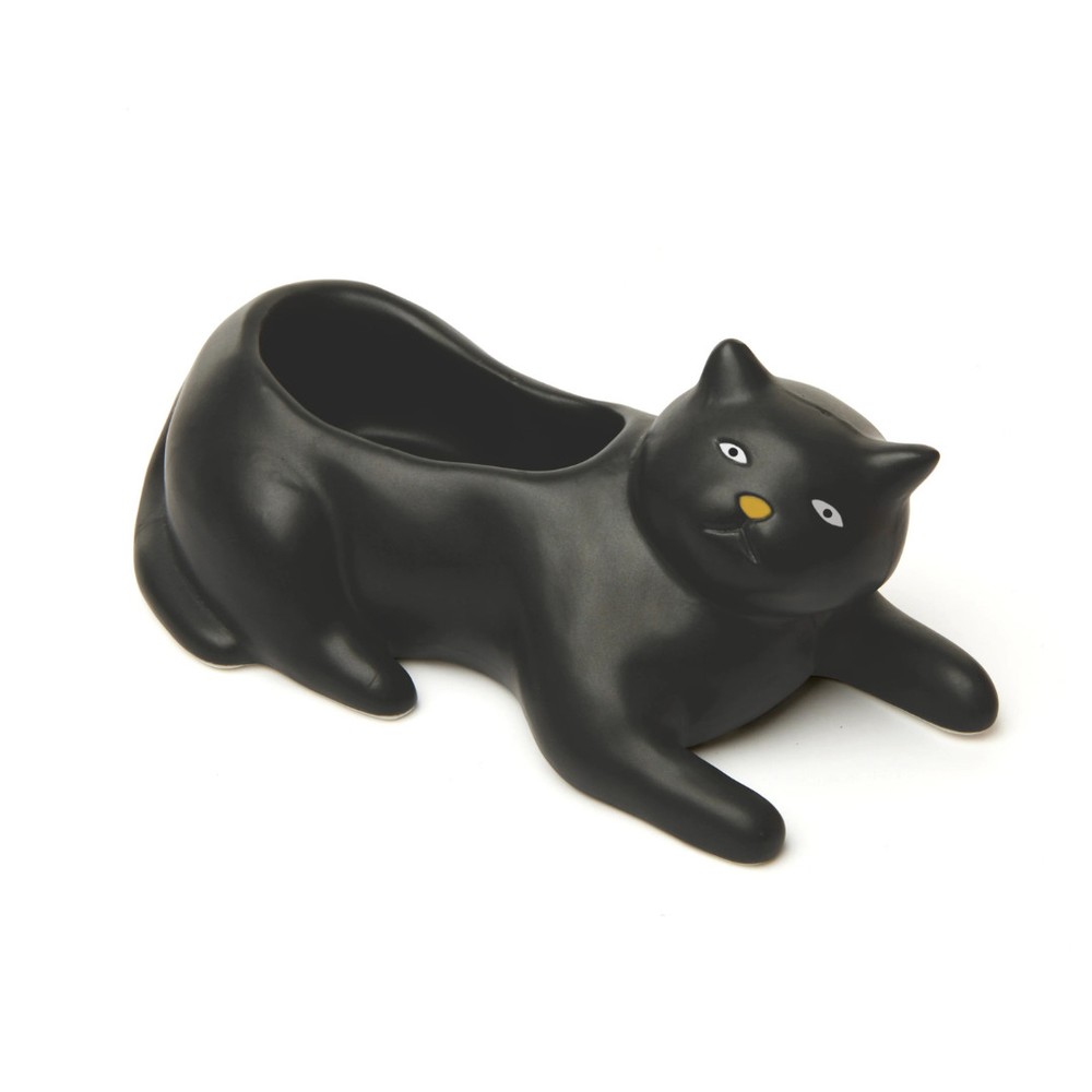 Kikkerland Black Cat Planter