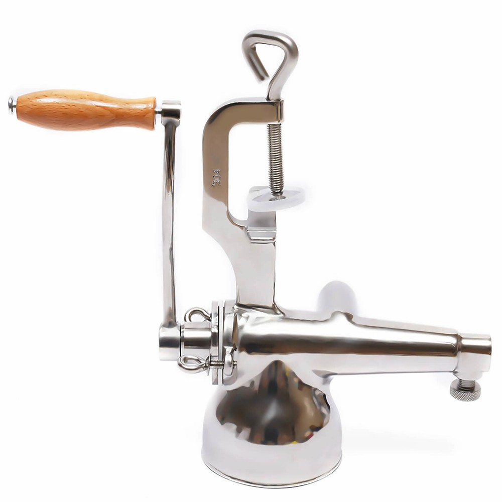 Manual Wheatgrass Juicing Hand Press Wheat Grass Fruit Juicer Extractor silver