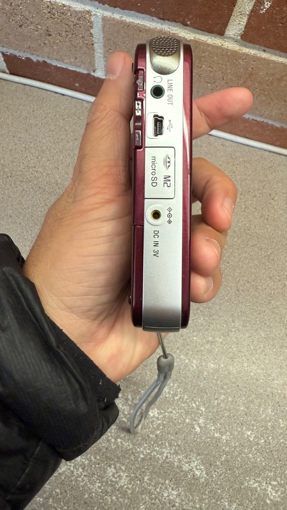 Sony PCM-M10 Audio Linear PCM Recorder Red