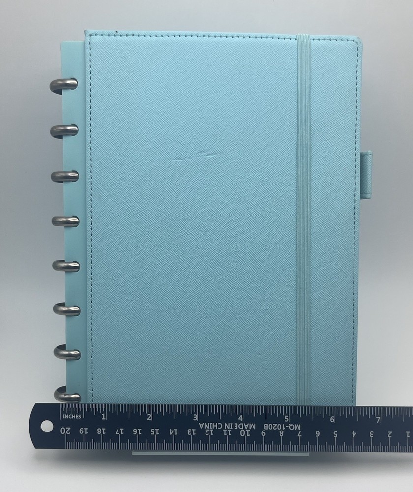 Tiffany Blue Martha Stewart Disc Notebook - Stack On 9 inches