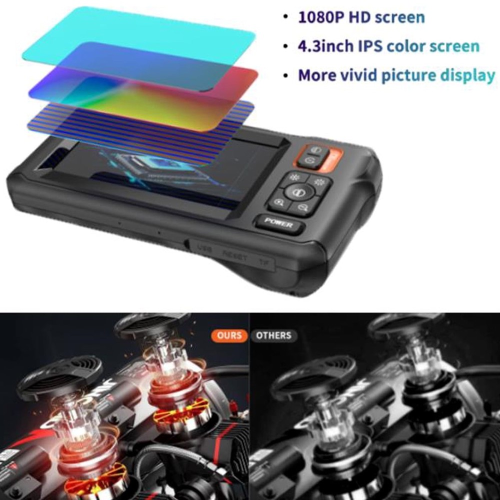 50ft Borescope Camera Multifunctional Ergonomically Designed