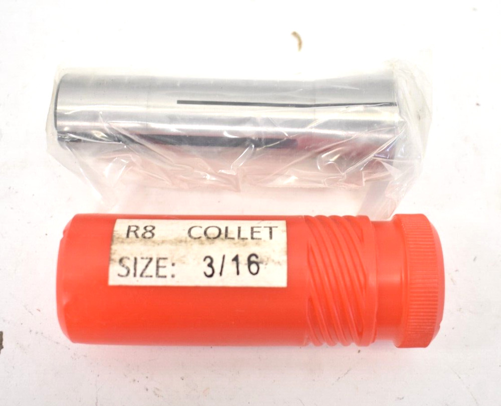 R8 Collet Tool Replacement Cylinder 7/16"-20 Drawbar Thread Unit 3/16" Device