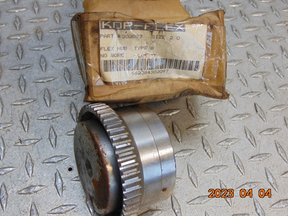 KOP-FLEX 302097 SIZE 2.0 COUPLING HUB TYPE B NO BORE see description