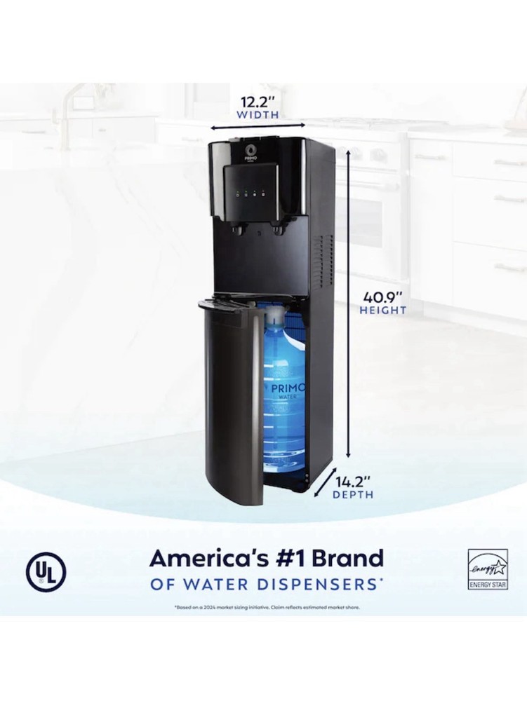 PRIMO BOTTOM Loading Hot & Cold Water Dispenser MODEL #601298