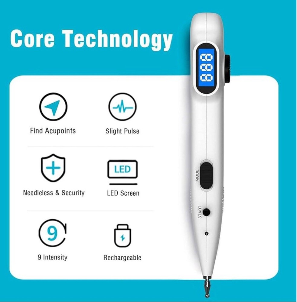 Electronic Acupuncture Pen Acupressure Pen Electric Pointer Massage Tools