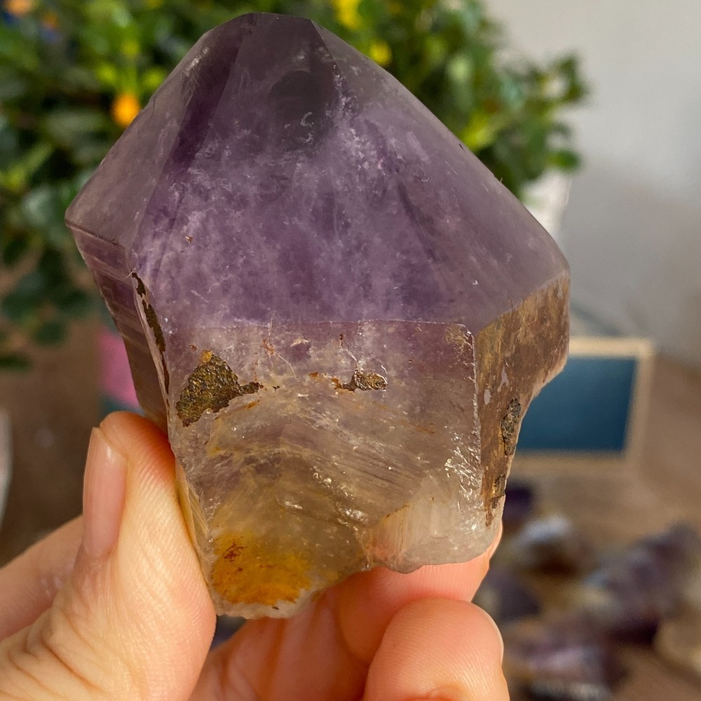 146g Natural Amethyst geode quartz clustercrystal specimen Healing