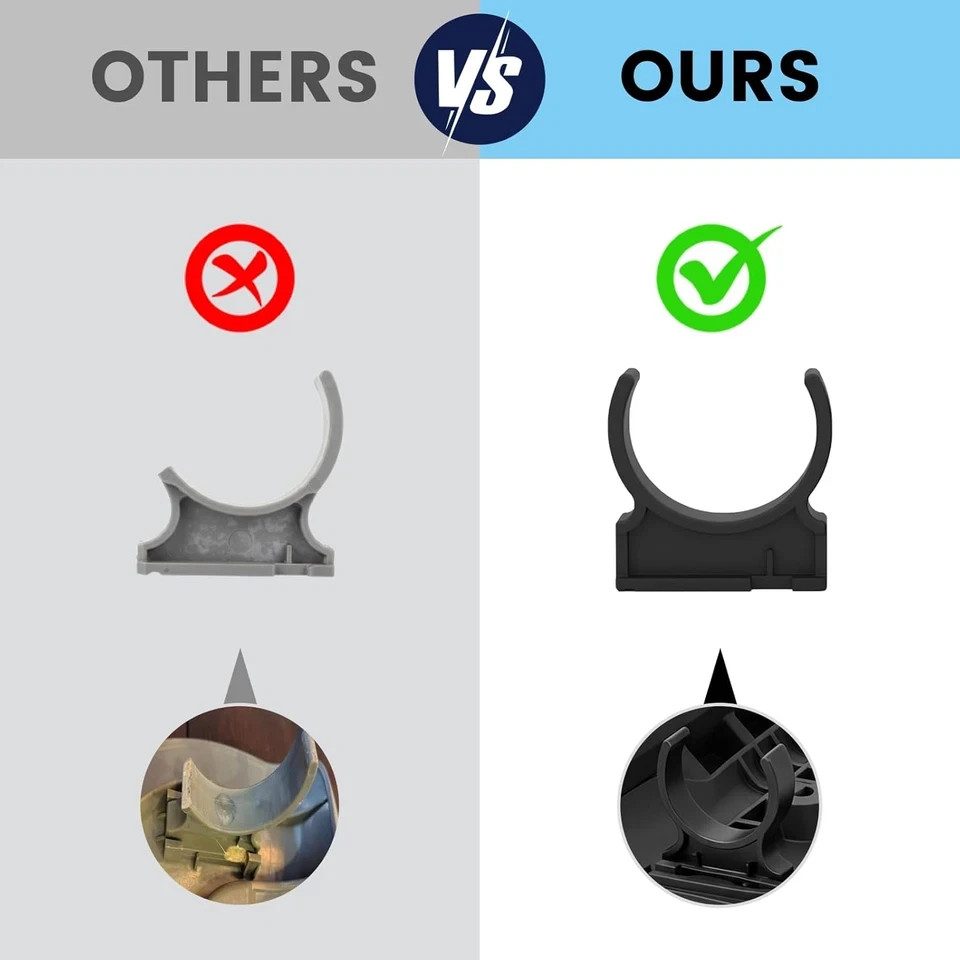 Replacement Headrest Clips (2-Pack) for Bullfrog Spa A/R/X/Stil Series 2013+ – D