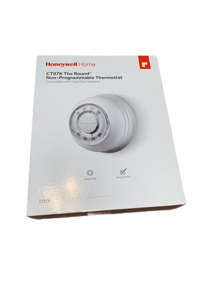 Honeywell Home #CT87K The Round Non-Programmable Thermostat