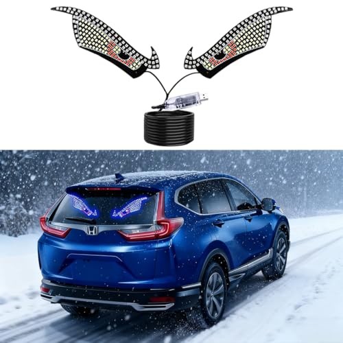 Devil's Eye Car Lights,LED Dynamic Devil's Eye,Car Windscreen and Rear Window B