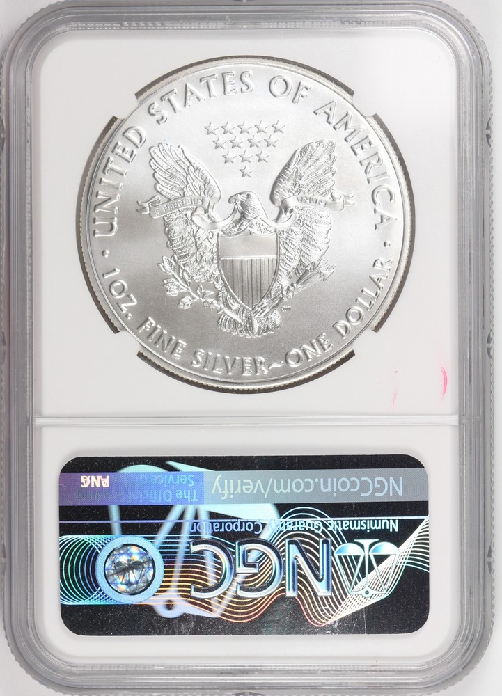 2019 Silver Eagle NGC Certified MS70 Early Release