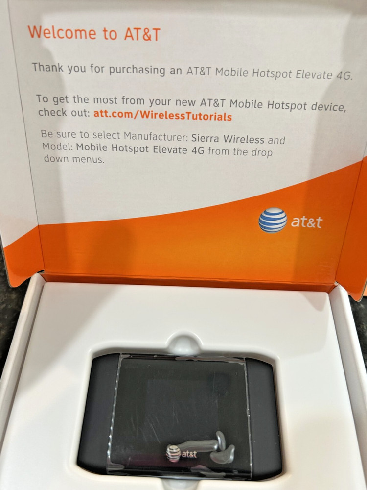 Sierra Wireless AT&T Mobile Hotspot Elevate 4G