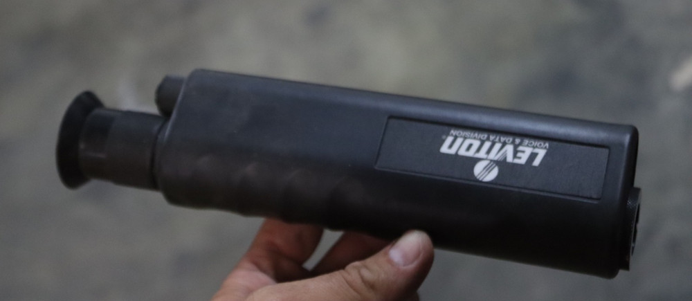 leviton fiber microscope