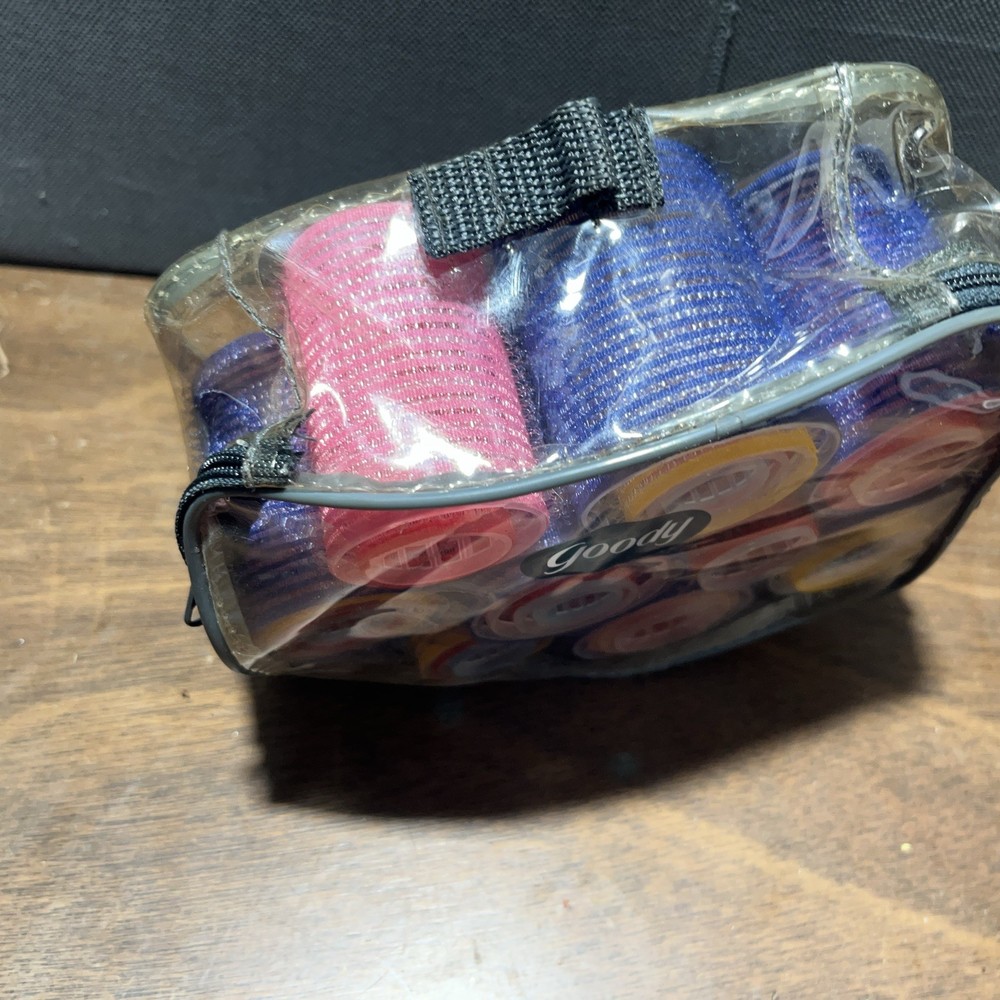 Goody Self-Holding Multi Pack Hair Rollers 31 Multicolor in Clear Case