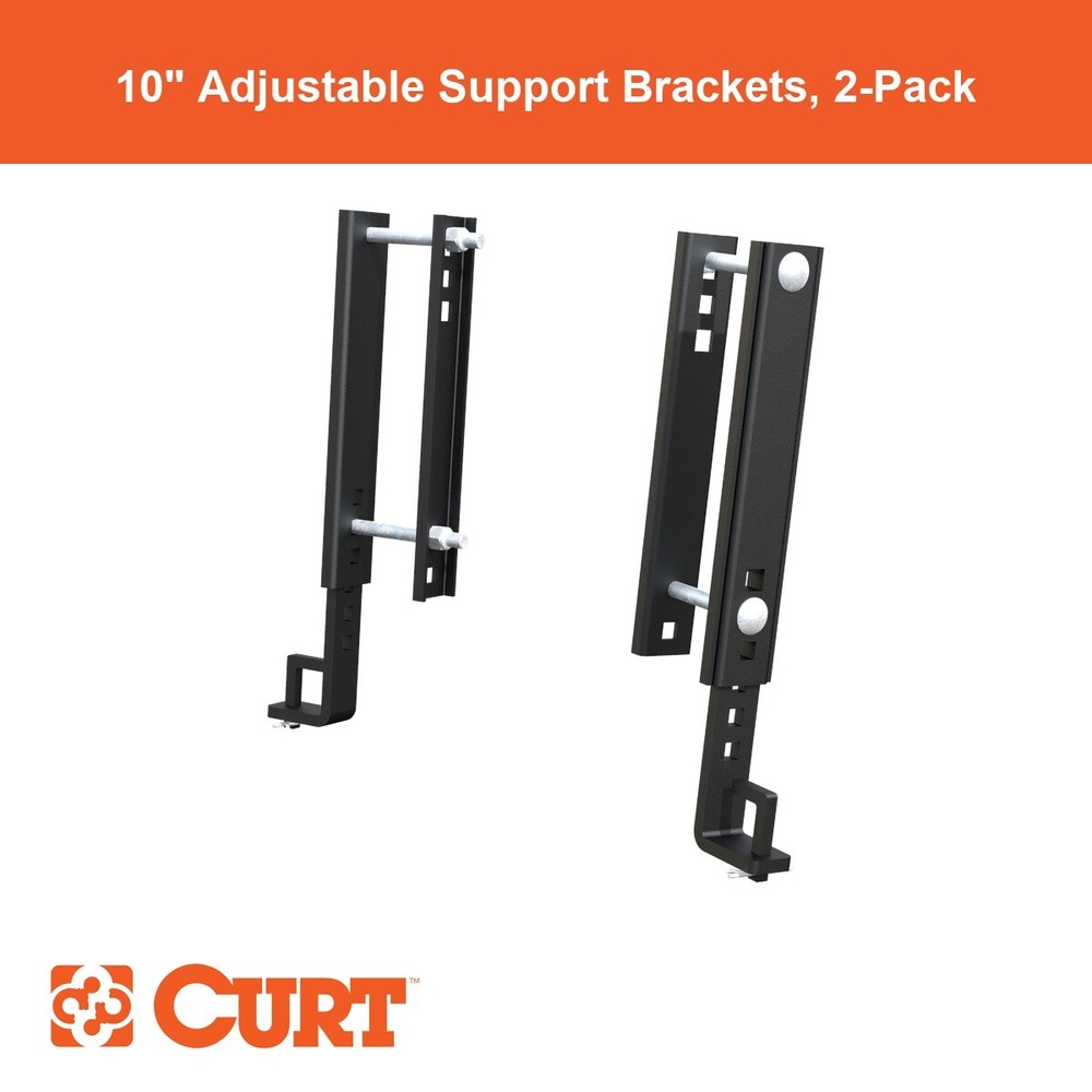 Replacement TruTrack 10" Adjustable Support Brackets (2-Pack)