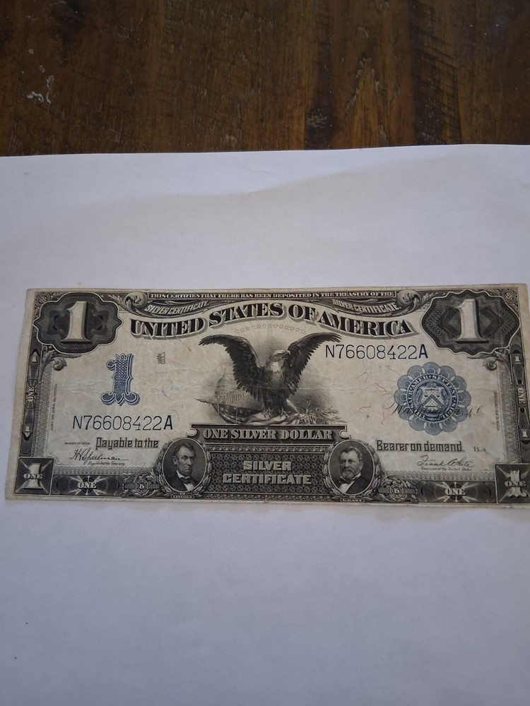 1899 One Dollar Black Eagle Silver Certificate