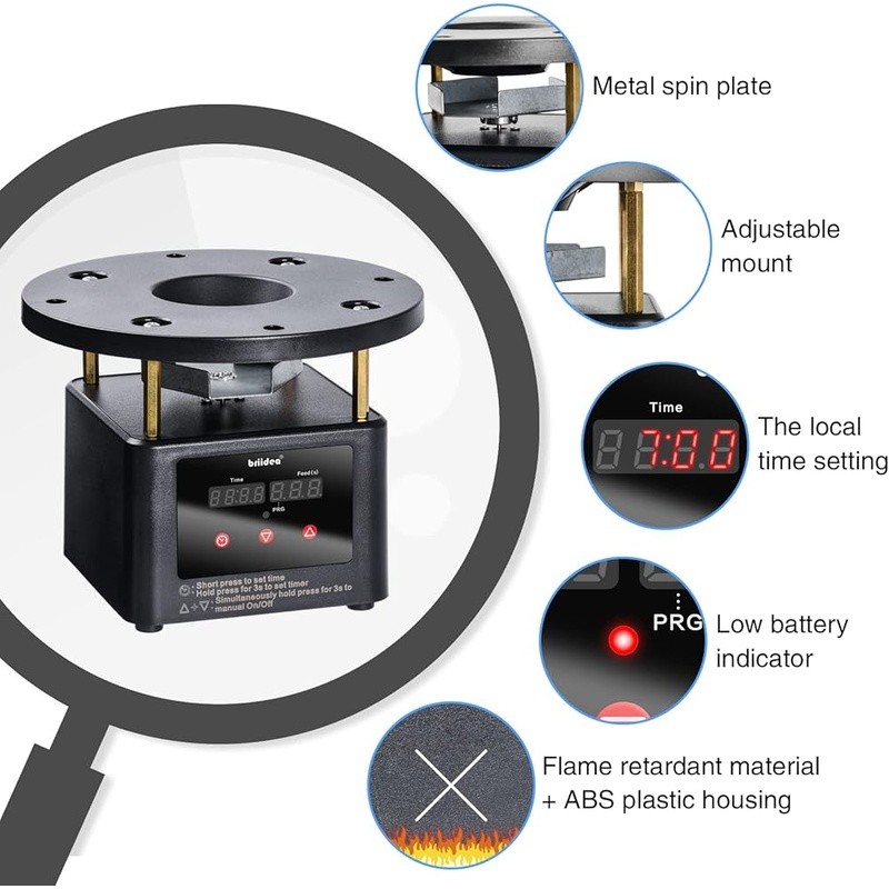 Programmable Digital Timer Deer Feeder Adjustable Feeding Durable Solar Battery