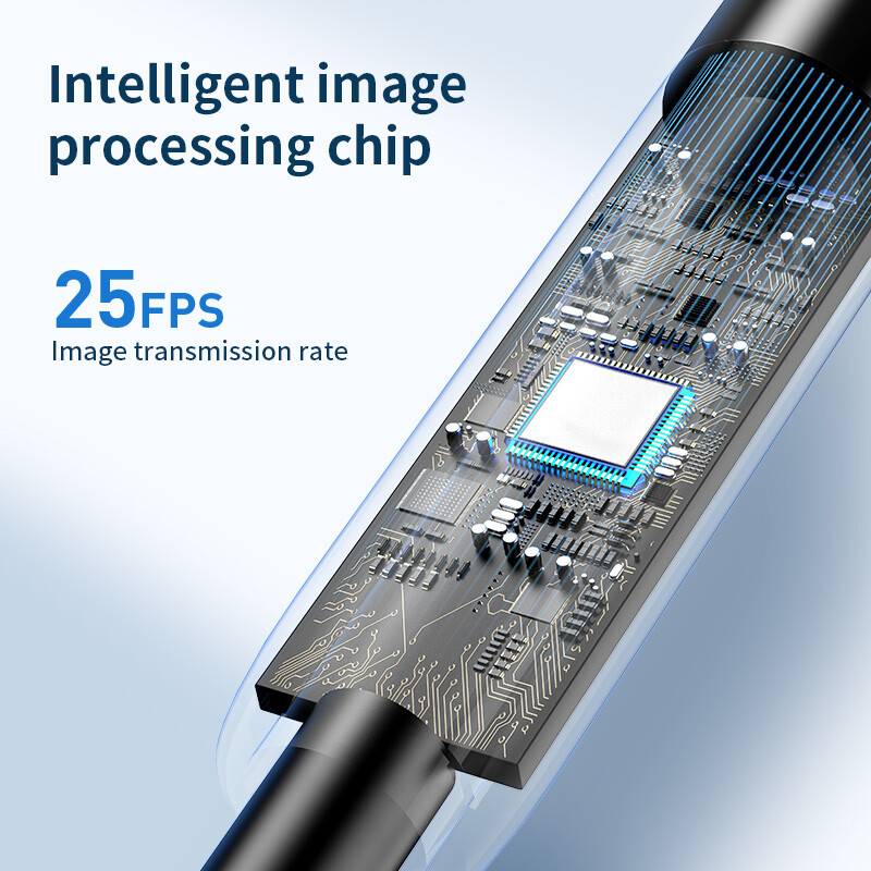 9.84FT Wireless Endoscope WiFi Borescope Inspection Camera for iPhone Android