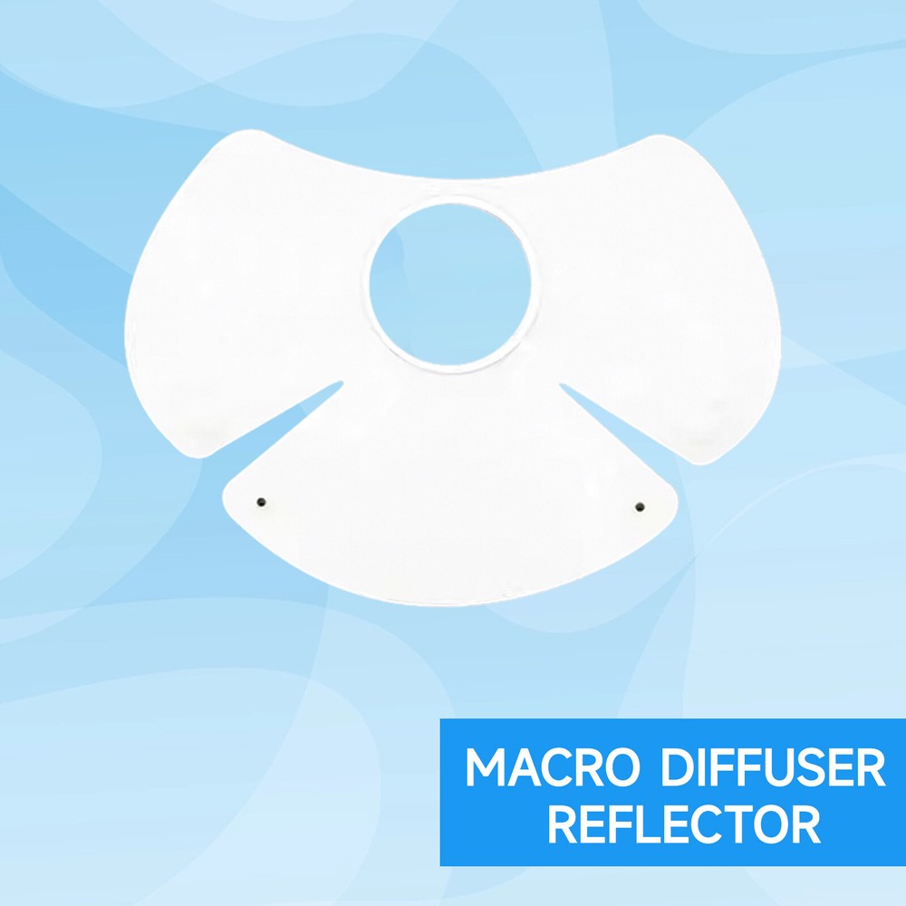 Flash Diffuser Soft light Reflector Modifier Kit For Macro Photography SLREb 1PC