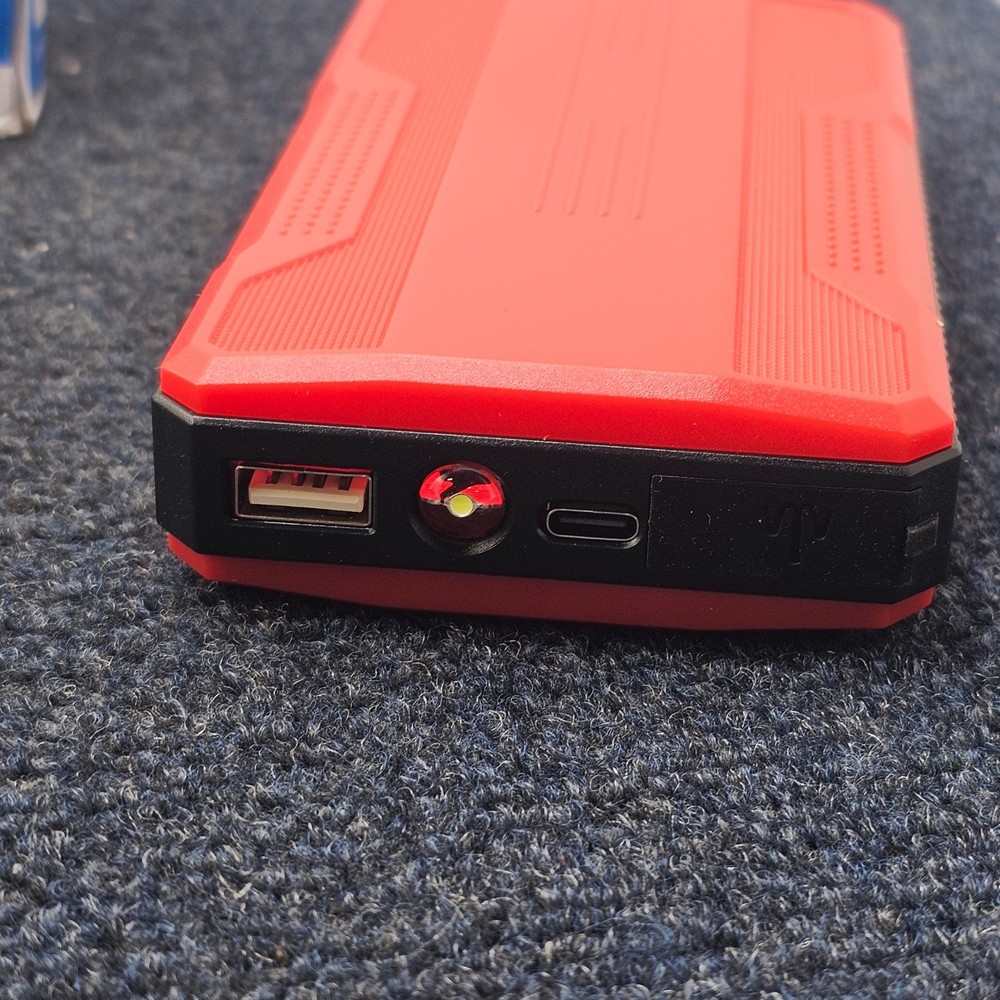 Multi-Function Jump Starter 12V Portable Powerbank function w/ Flashlight