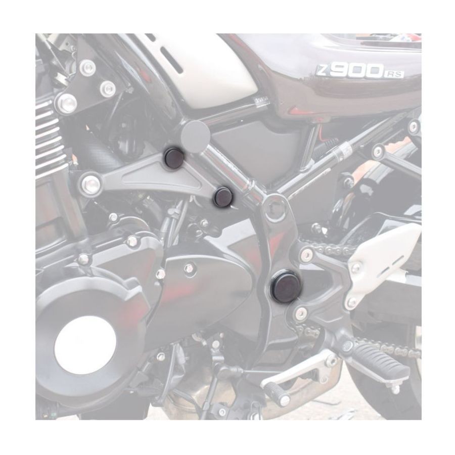 Puig Frame Plugs - Black 9778N