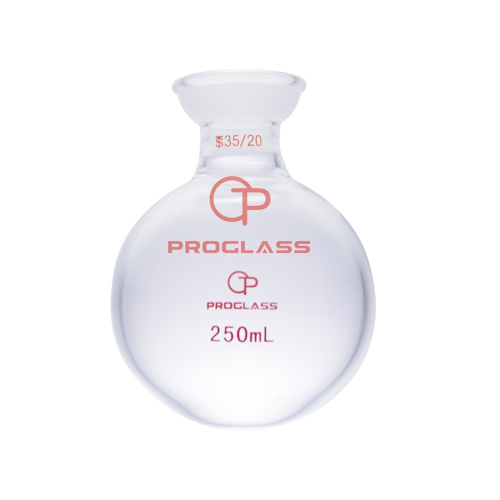 Lab Single Neck Round Bottom Boiling Flask 35/20 Spherical Socket