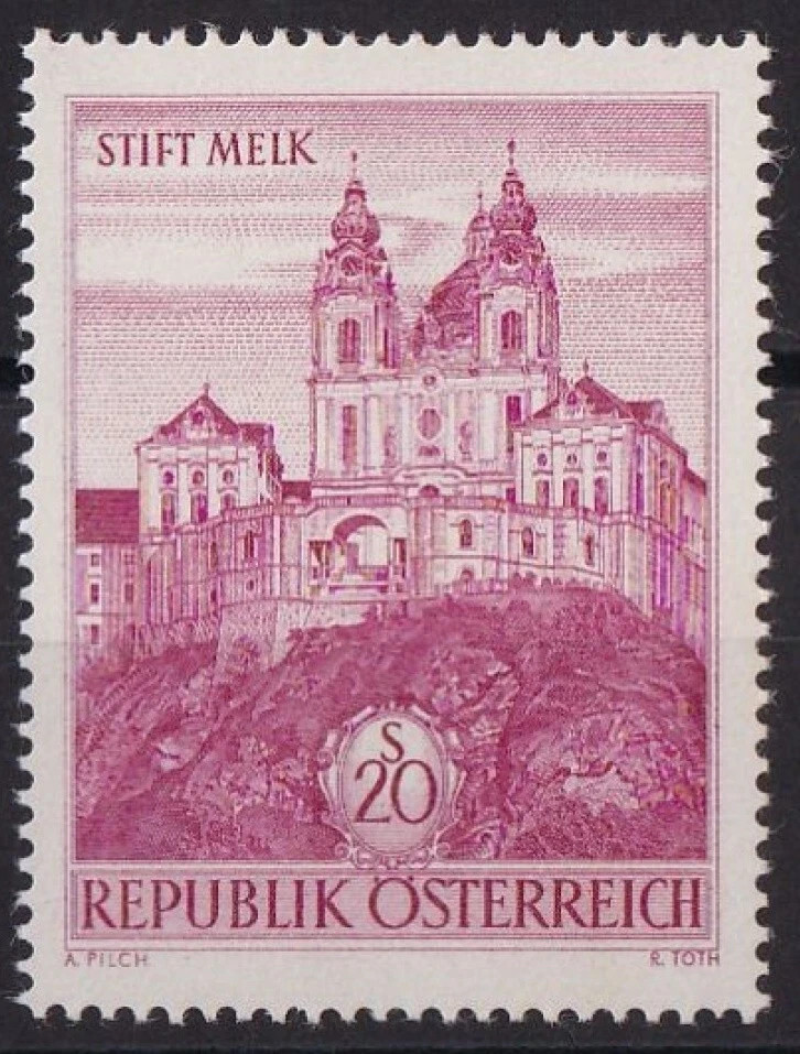 Austria 1963 ☀Architectural Monuments in Austria ☀ Mint never hinged(**)