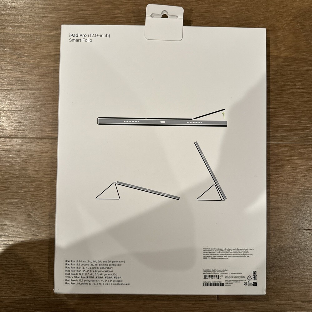 Apple Smart Folio for 12.9" iPad Pro 5th Gen - Black