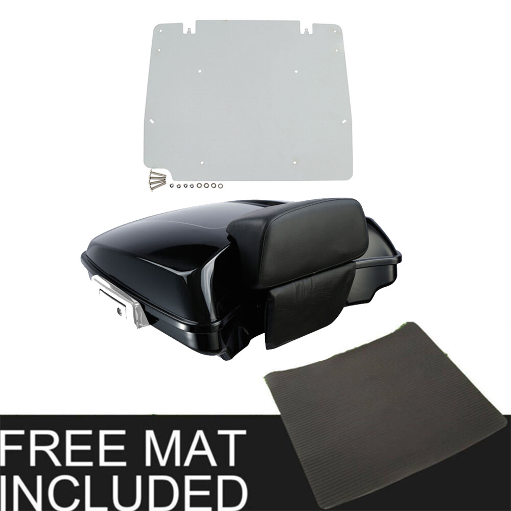 5.5" Razor Trunk Backrest Plate Fit For Harley Electra Glide 14-25