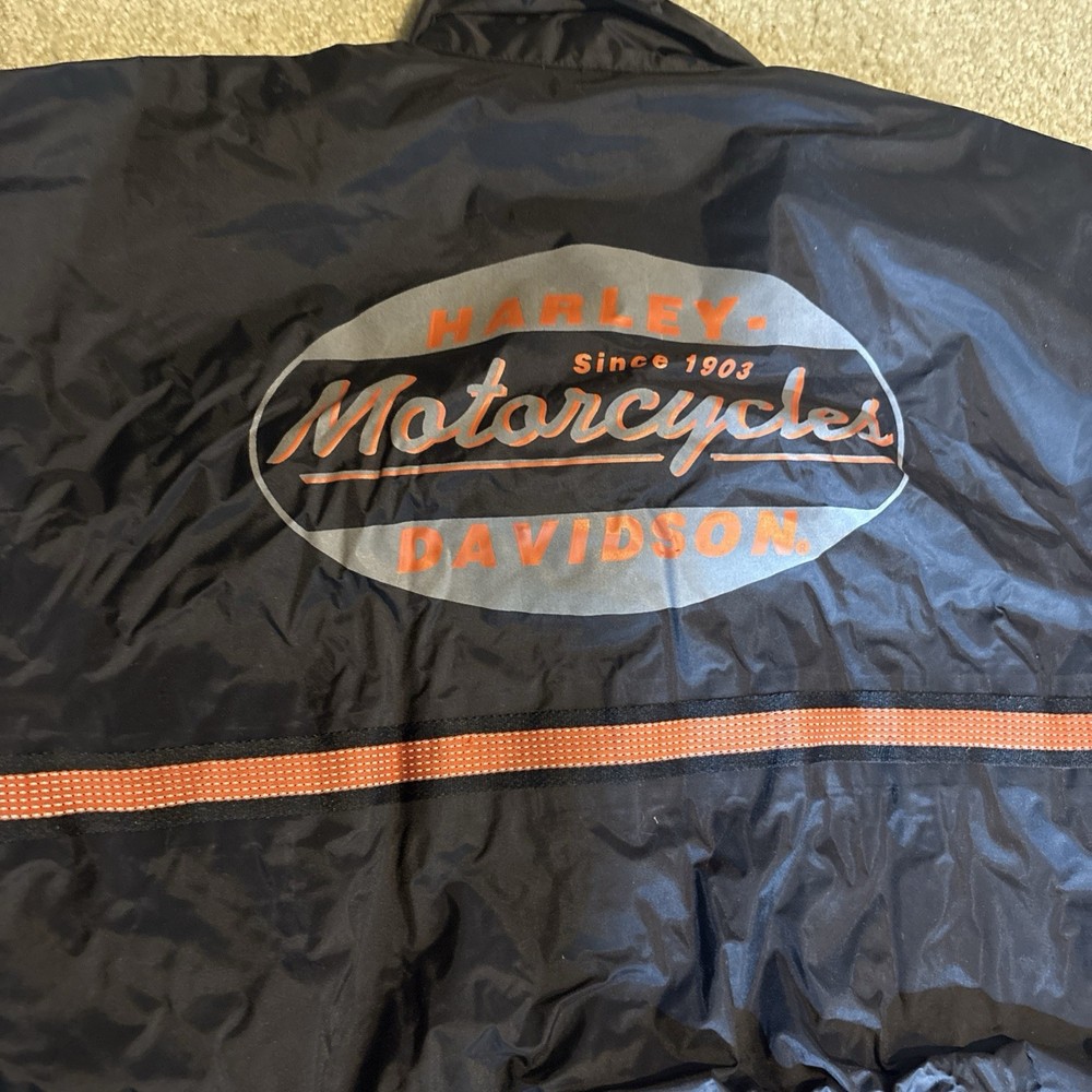 Harley Davidson authentic Rain Gear Reflective Jacket & Bib Overall Size X-Small