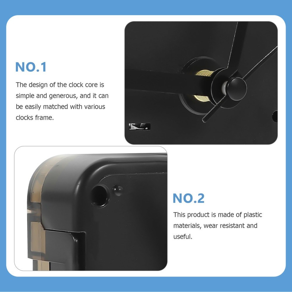 Clock Mechanism Replacement Kit Battery Operated Clock Movement For Wall Clock