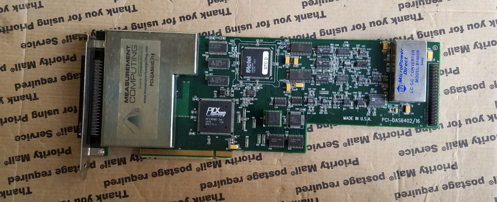 Measurement Computing PCI-DAS1602/16