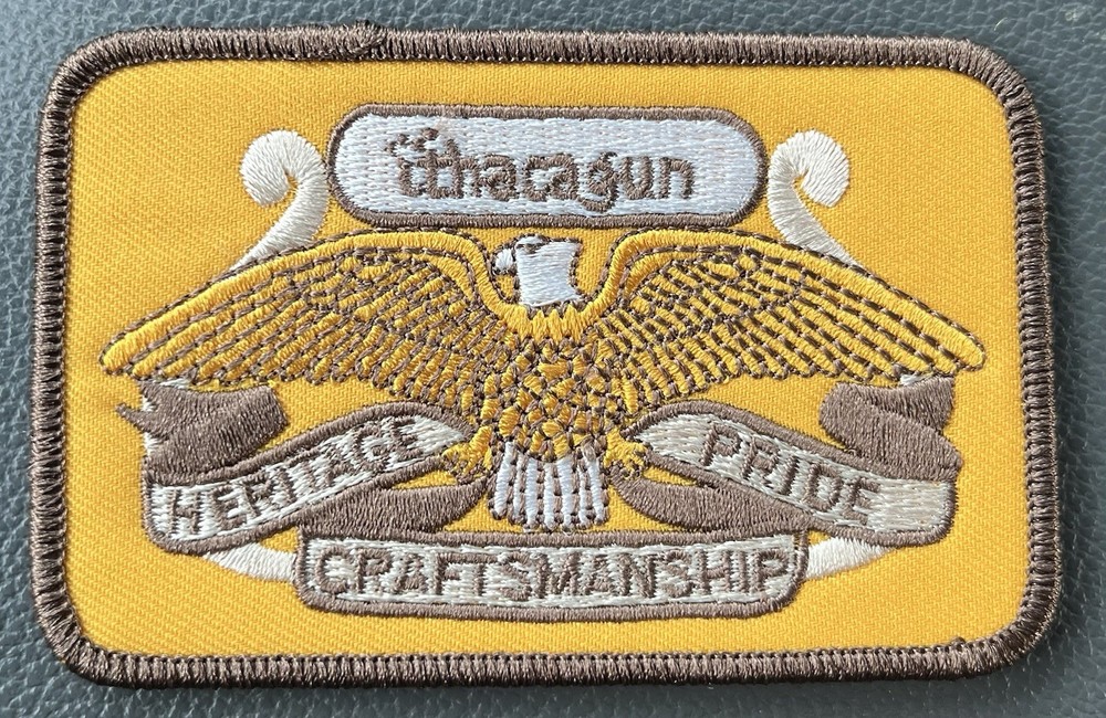 Ithaca Gun Guns Firearms Vintage Style embroidered patch