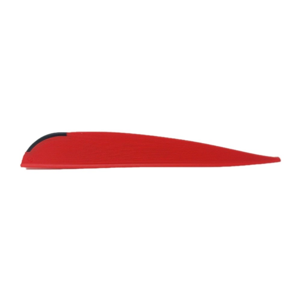 100 Pack NAP Quik Spin 4" Premium Performance Arrow Vanes: Red