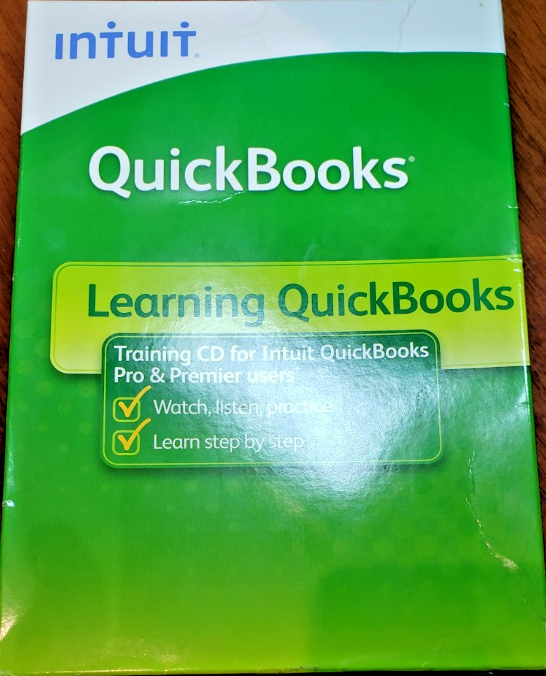Intuit Learning QuickBooks for Windows 2012 Learning Training CD Software