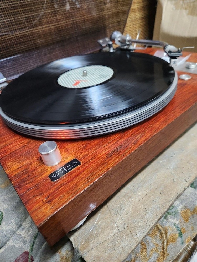 Vintage 1974 Micro SOLID-5 Record Player Belt Drive Maintenance completed Tested