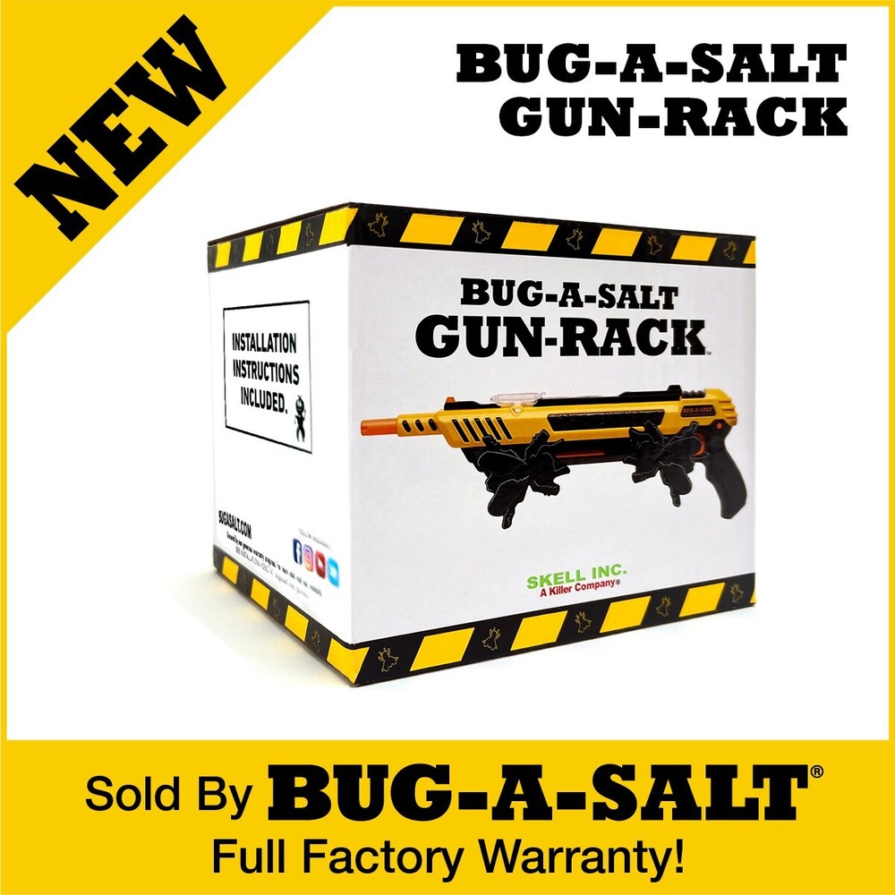 Authentic BUG-A-SALT GUN-RACK **DIRECT FROM MANUFACTURER**