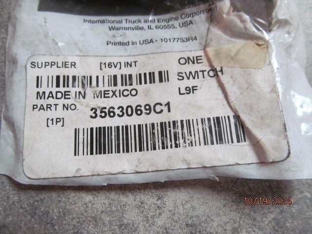 3563069C1 International SWITCH ELECTRONIC FRONT AXLE