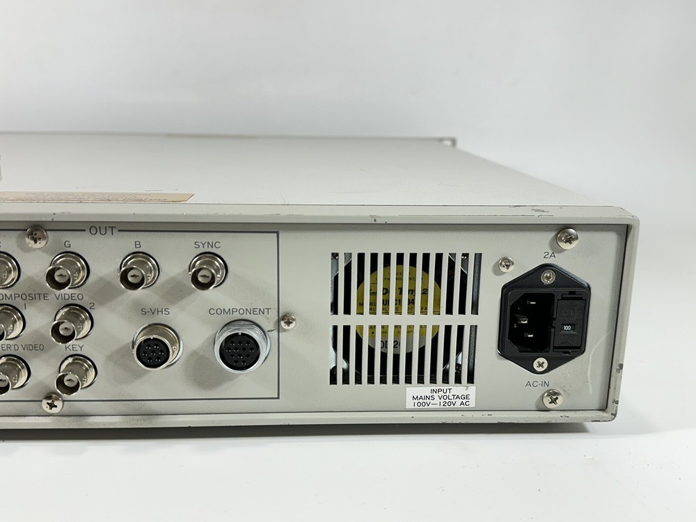 Yamashita Engineering YEM CVS-910 Scan Converter ~ Power On / UNTESTED