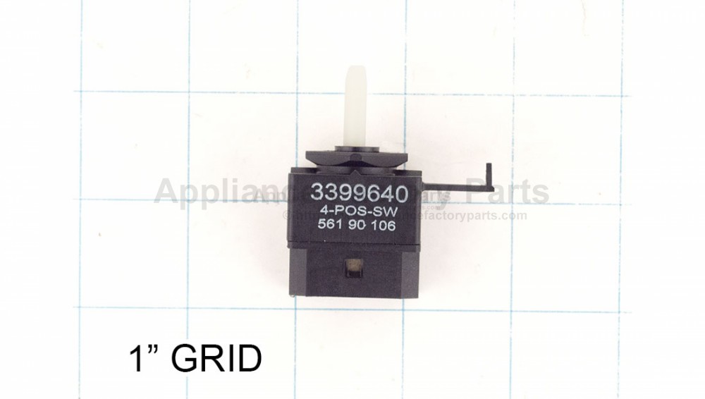 Whirlpool WP3399640 SWITCH DR