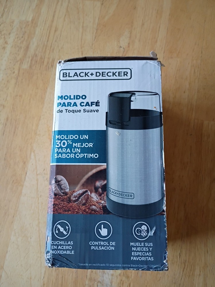 BLACK+DECKER One Touch Coffee Grinder New (Box Worn)