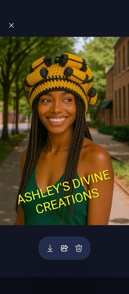 HANDMADE CROCHET NOVELTY BEANIE