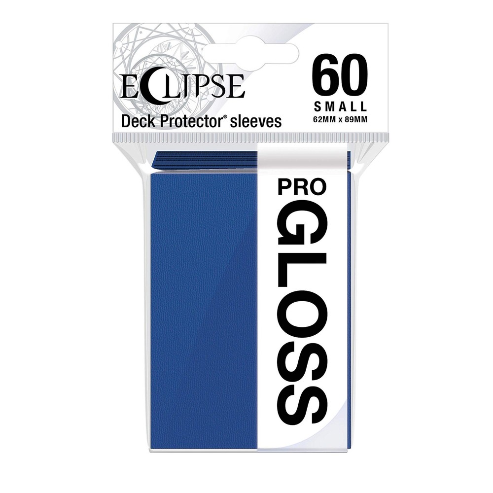 Ultra Pro E-15626 Eclipse Gloss Small Sleeves 60 Pack-Pacific Blue