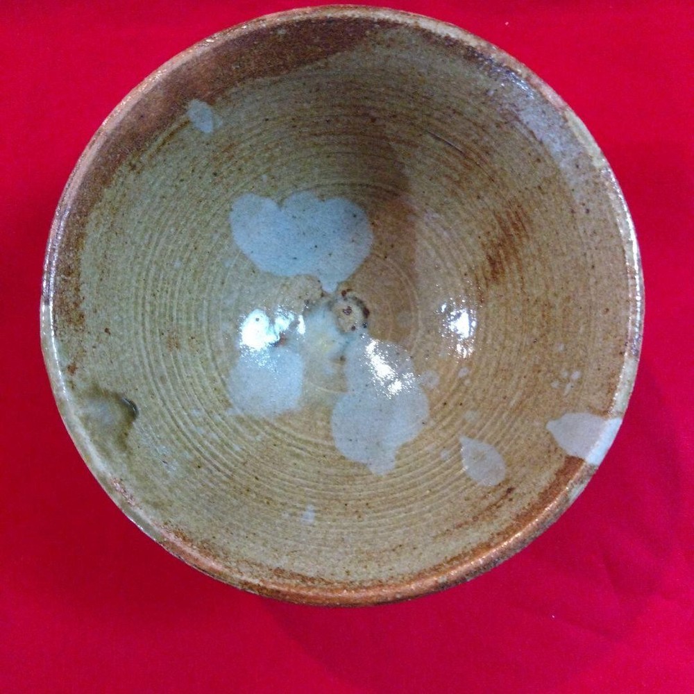 Tea Utensils Brown ceramic round B6
