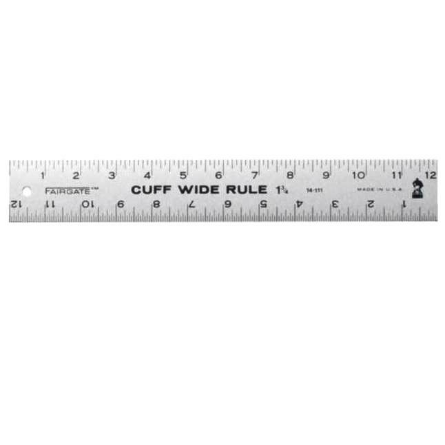Fairgate Cuff Wide Rule 1-3/4" X 12", 14-111 Cuff-Width Ruler