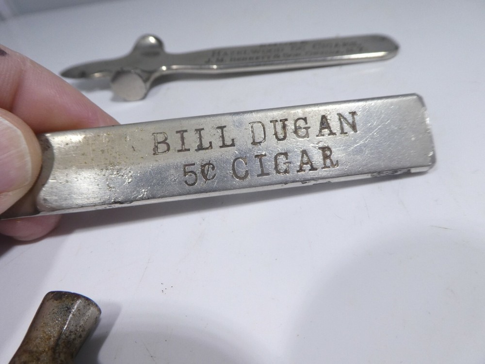 4 ANTIQUE CIGAR ADVERTISING ITEMS