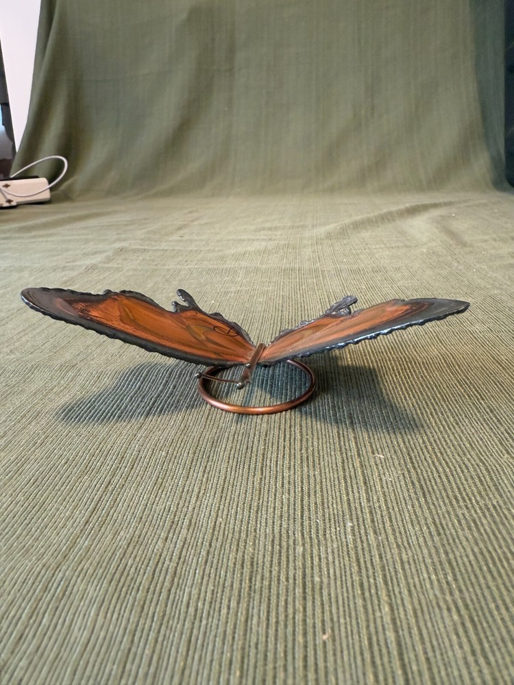 Copper Butterfly Decoration Handmade